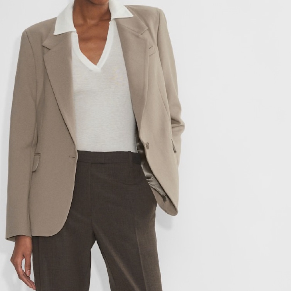 Aritzia babaton Currency Polo Longsleeve top NWT size Small